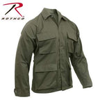 Tactical BDU Jacket/Shirt- Military-Inspired Twill Combat Jacket/Shirt