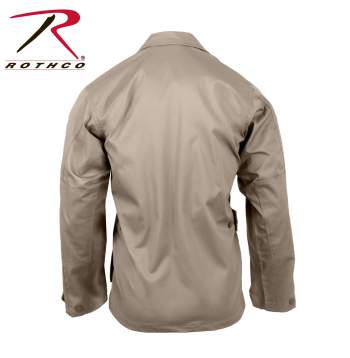 Tactical BDU Jacket/Shirt- Military-Inspired Twill Combat Jacket/Shirt