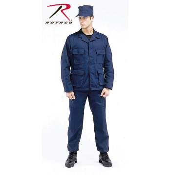 Tactical BDU Jacket/Shirt- Military-Inspired Twill Combat Jacket/Shirt