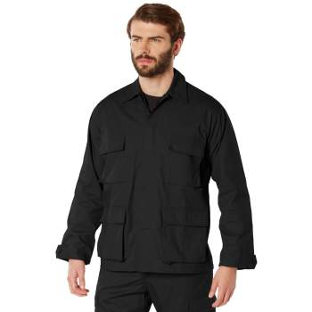 Tactical BDU Jacket/Shirt- Military-Inspired Twill Combat Jacket/Shirt