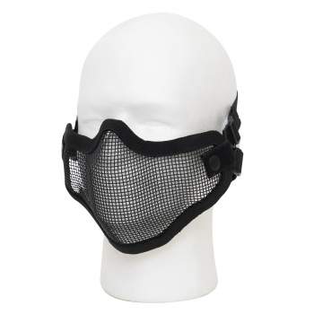 Carbon Steel Half Face Mask - Black