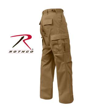 Tactical BDU Pants – Military Cargo Combat Pants (Solid Colors)