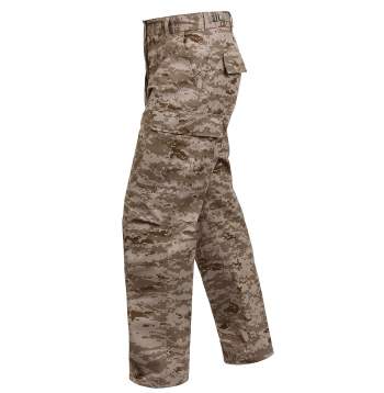 Digital Camo Tactical BDU Pants – Military Cargo Combat Pants