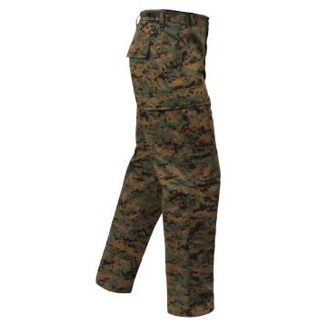 Digital Camo Tactical BDU Pants – Military Cargo Combat Pants