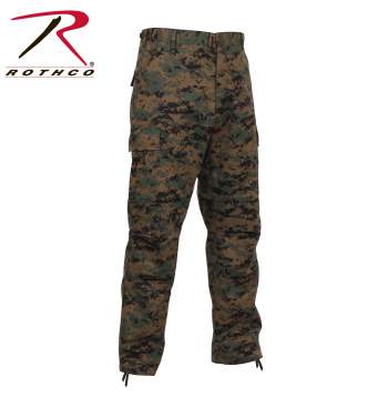 Digital Camo Tactical BDU Pants – Military Cargo Combat Pants