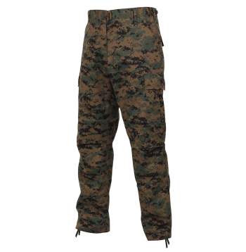 Digital Camo Tactical BDU Pants – Military Cargo Combat Pants