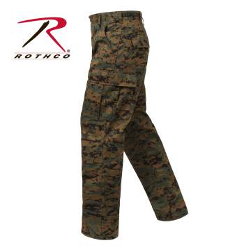 Digital Camo Tactical BDU Pants – Military Cargo Combat Pants