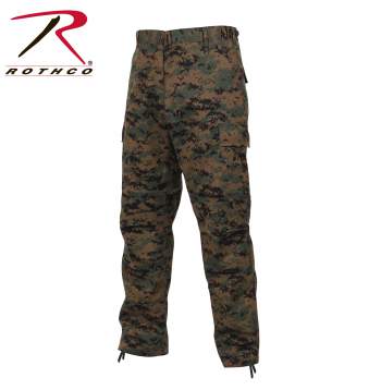 Digital Camo Tactical BDU Pants – Military Cargo Combat Pants