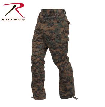Digital Camo Tactical BDU Pants – Military Cargo Combat Pants