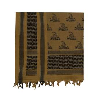 Gadsden Snake Shemagh Tactical Desert Scarf