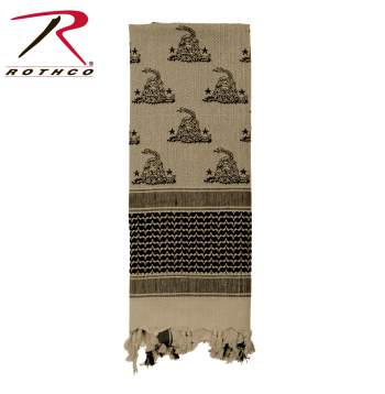 Gadsden Snake Shemagh Tactical Desert Scarf