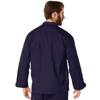 Tactical BDU Jacket/Shirt- Military-Inspired Twill Combat Jacket/Shirt
