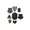 Subdued Military Assorted Military Patches