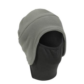 Convertible Fleece Cap w/ Poly Facemask
