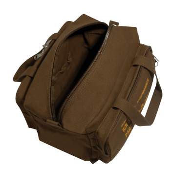 G.I. Type Zipper Pocket Mechanics Tool Bag With Military Stencil