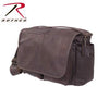 Brown Leather Classic Messenger Bag