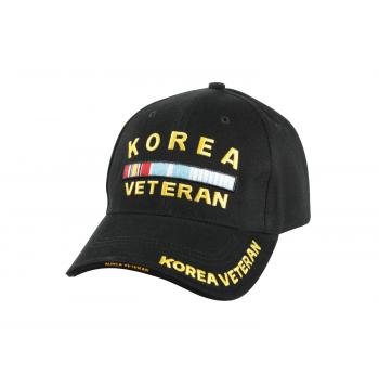 Deluxe Korea Veteran Low Profile Insignia Cap