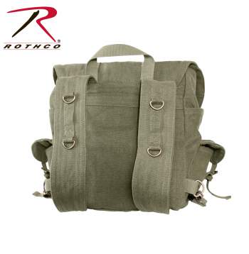 Compact Weekender Backpack With Cross
