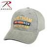 Vietnam Veteran Deluxe Vintage Style Low Profile Insignia Cap