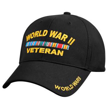 WWII Veteran Deluxe Low Profile Cap