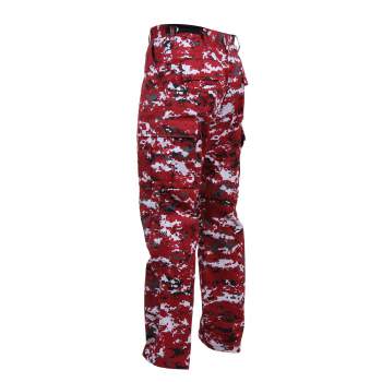 Digital Camo Tactical BDU Pants – Military Cargo Combat Pants