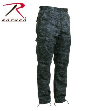 Digital Camo Tactical BDU Pants – Military Cargo Combat Pants