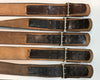 East German DDR Black Leather Belt