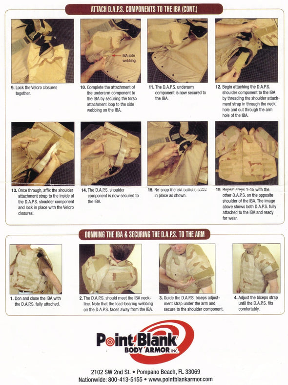 Deltoid Protector w/ Ballistic Inserts
