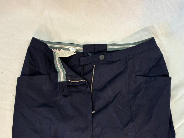 East German Dark Blue Female Service Trousers MdI