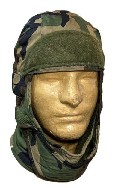 US Army Camouflage Pile Cap Helmet Liner