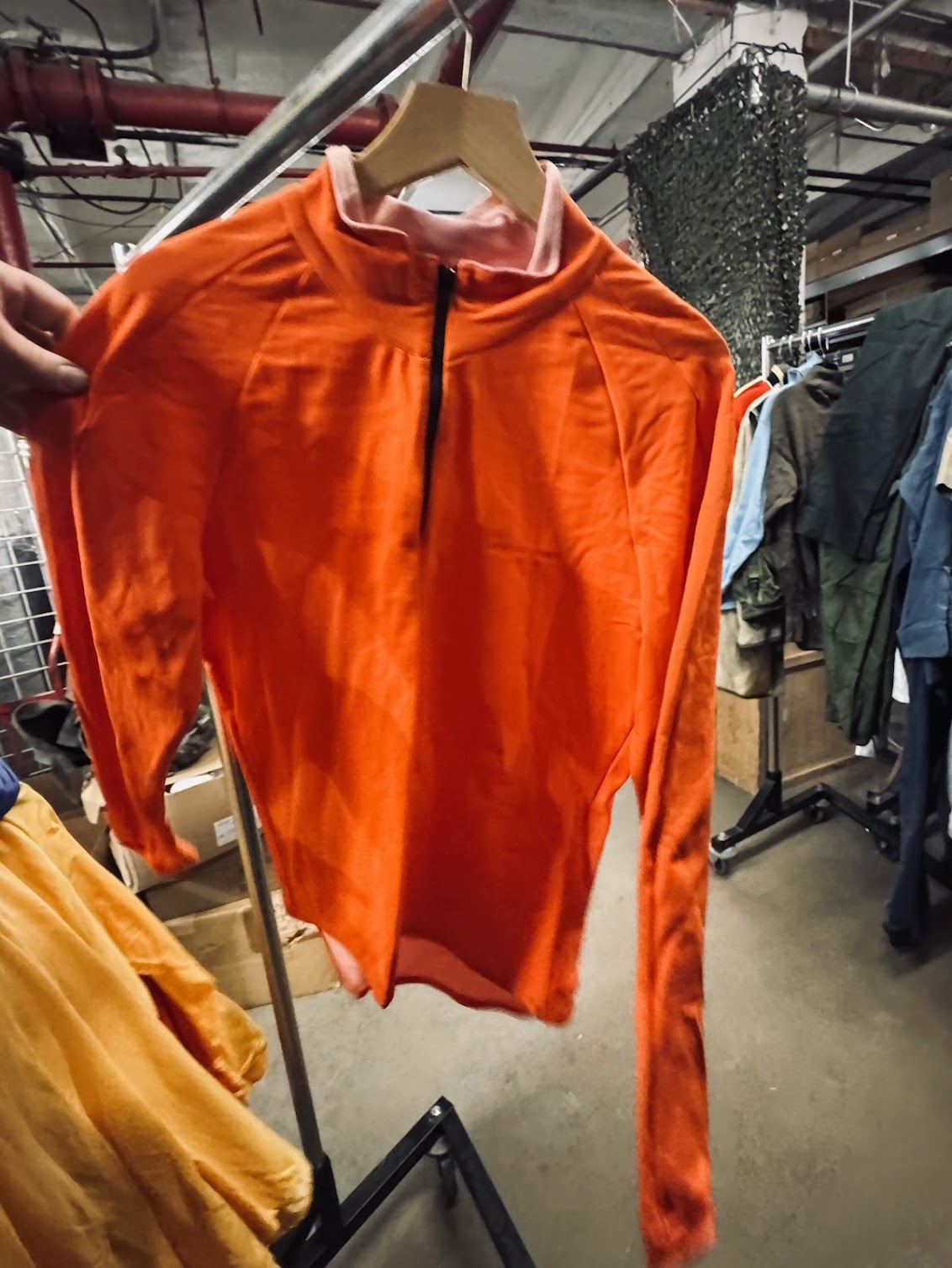 Potomac Long Sleeve Sports Shirts 1/4 Zip, Assorted Colors