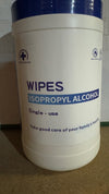 Single Use Alcohol Wipes