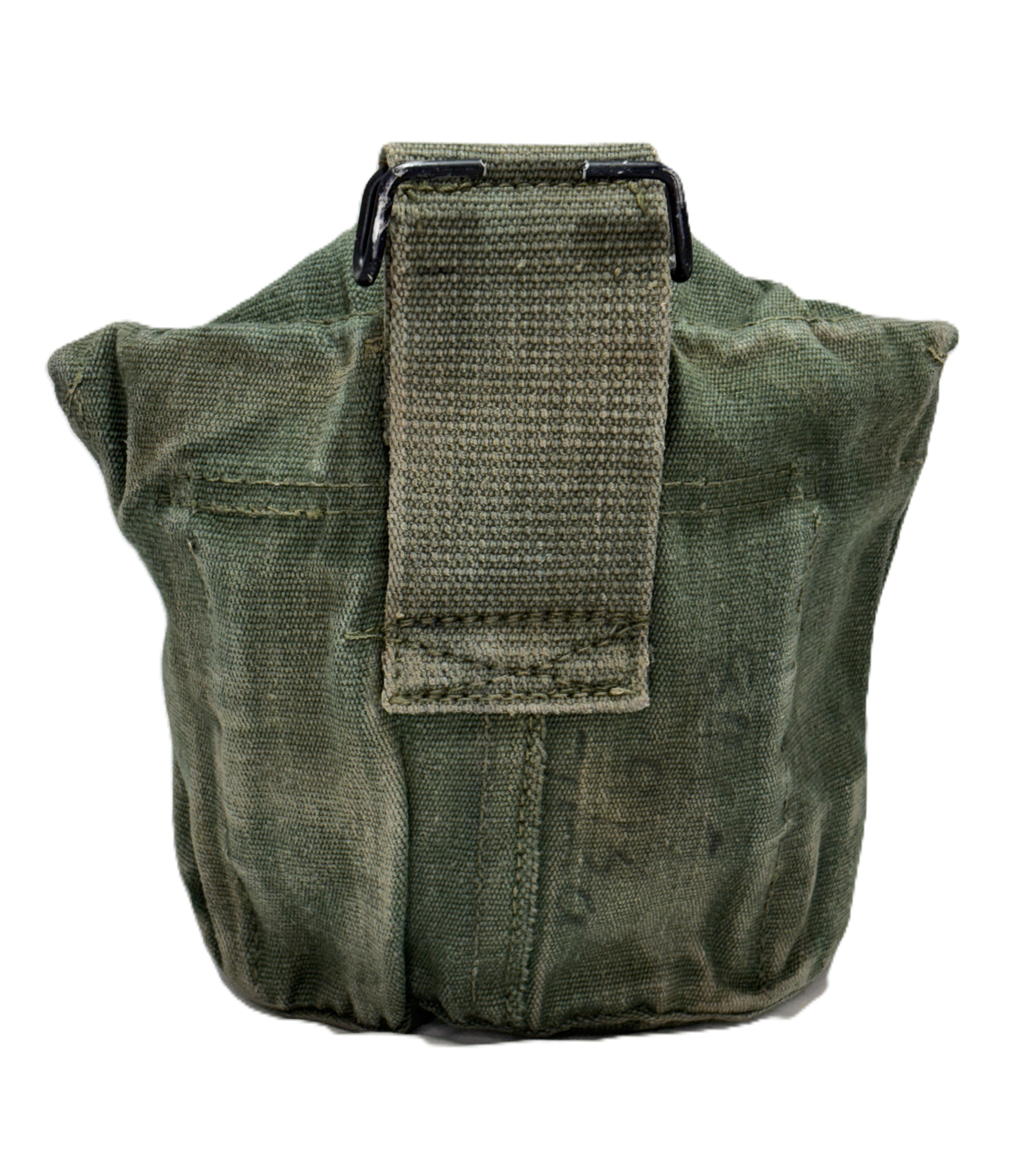 P44 CANTEEN POUCH Green British Cold War Era *Rare*