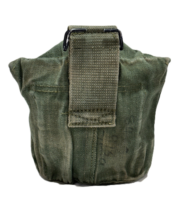 P44 CANTEEN POUCH Green British Cold War Era *Rare*