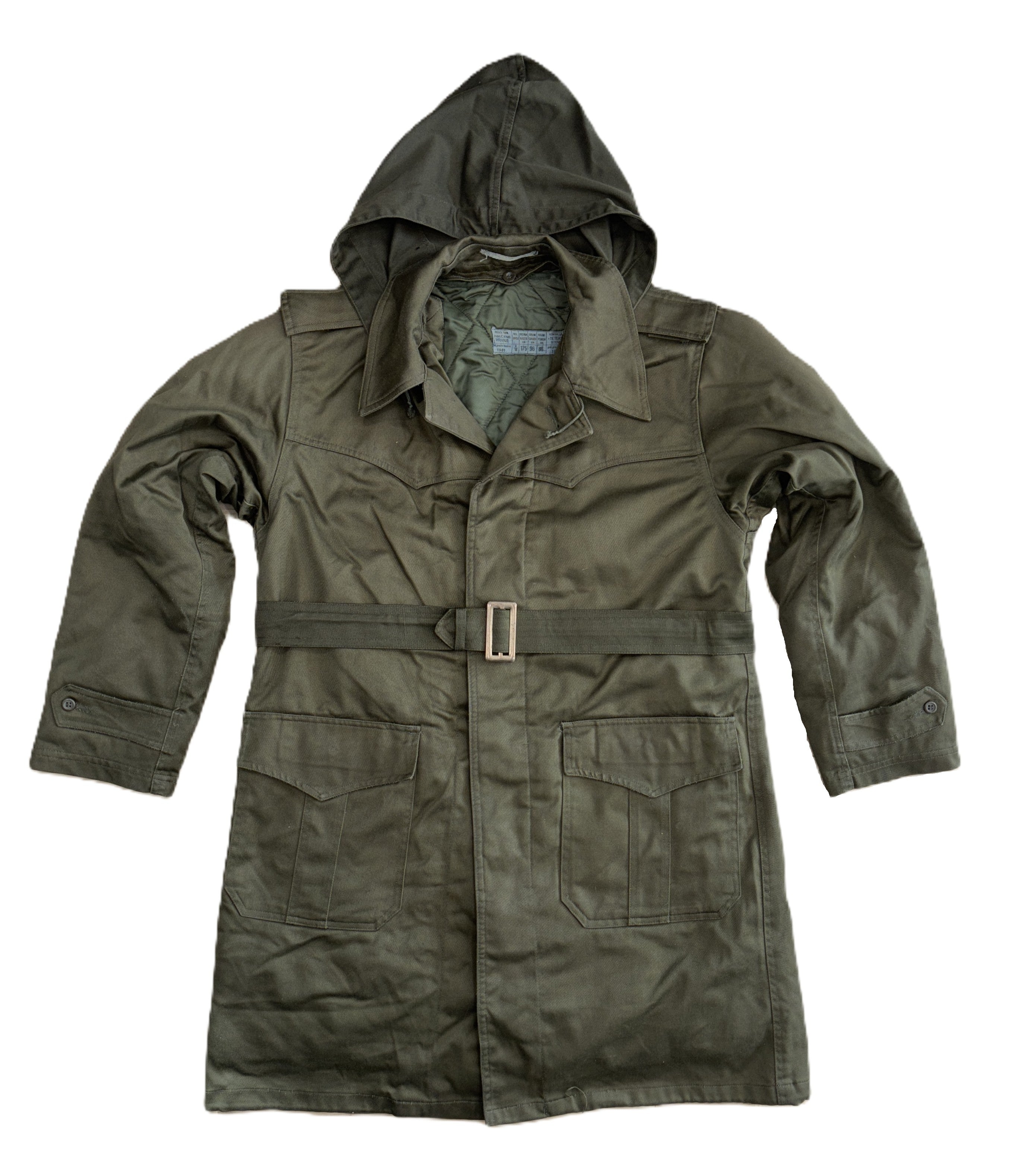 Vintage Yugoslavian M77 Combat Parka with Removeable Liner