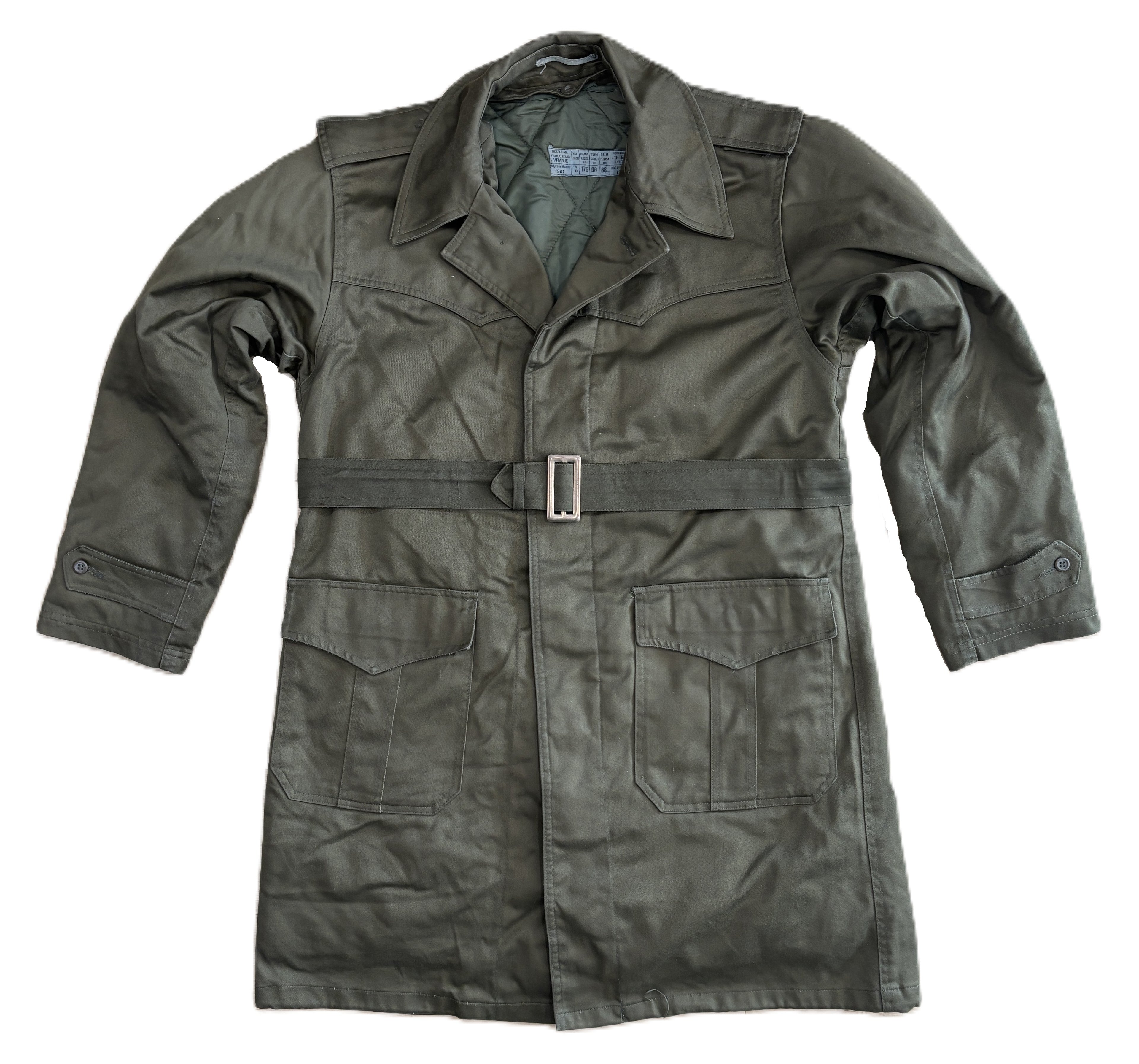 Vintage Yugoslavian M77 Combat Parka with Removeable Liner