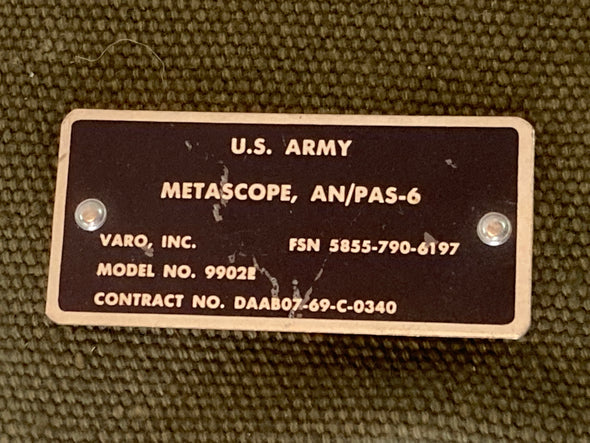 USGI AN/PAS-6 Metascope Pouch