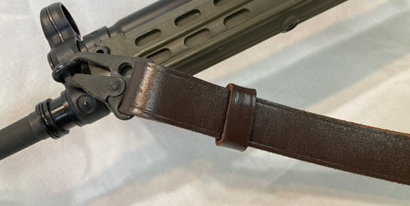 German Issued Leather HK G3 Rifle Sling