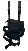 Black Drop Leg Medical Supply / Protective Mask Carrier