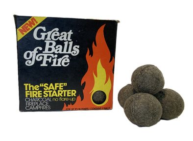 Safe Charcoal Fire Starter - Great Balls of Fire