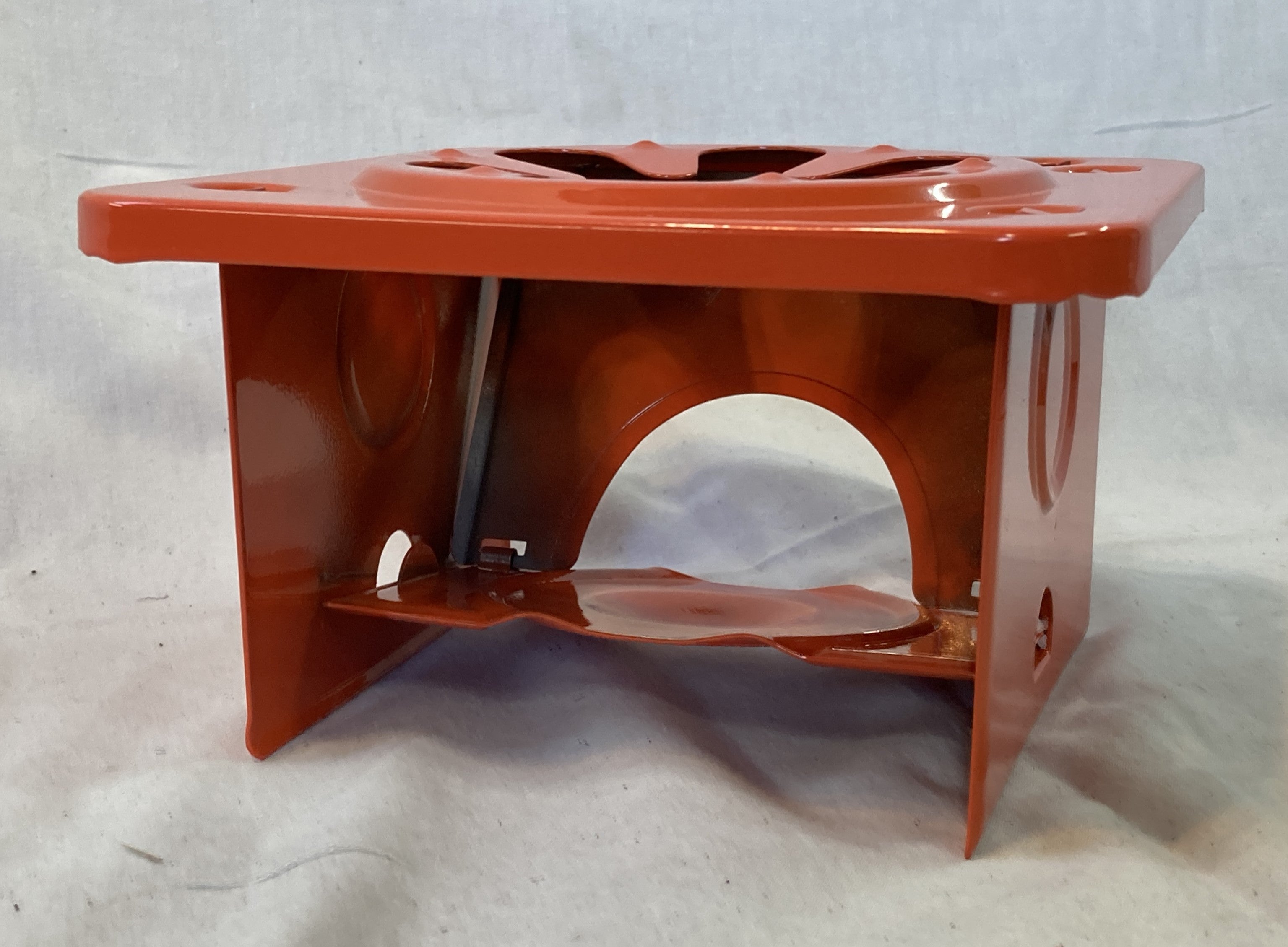 Orange Folding Stove