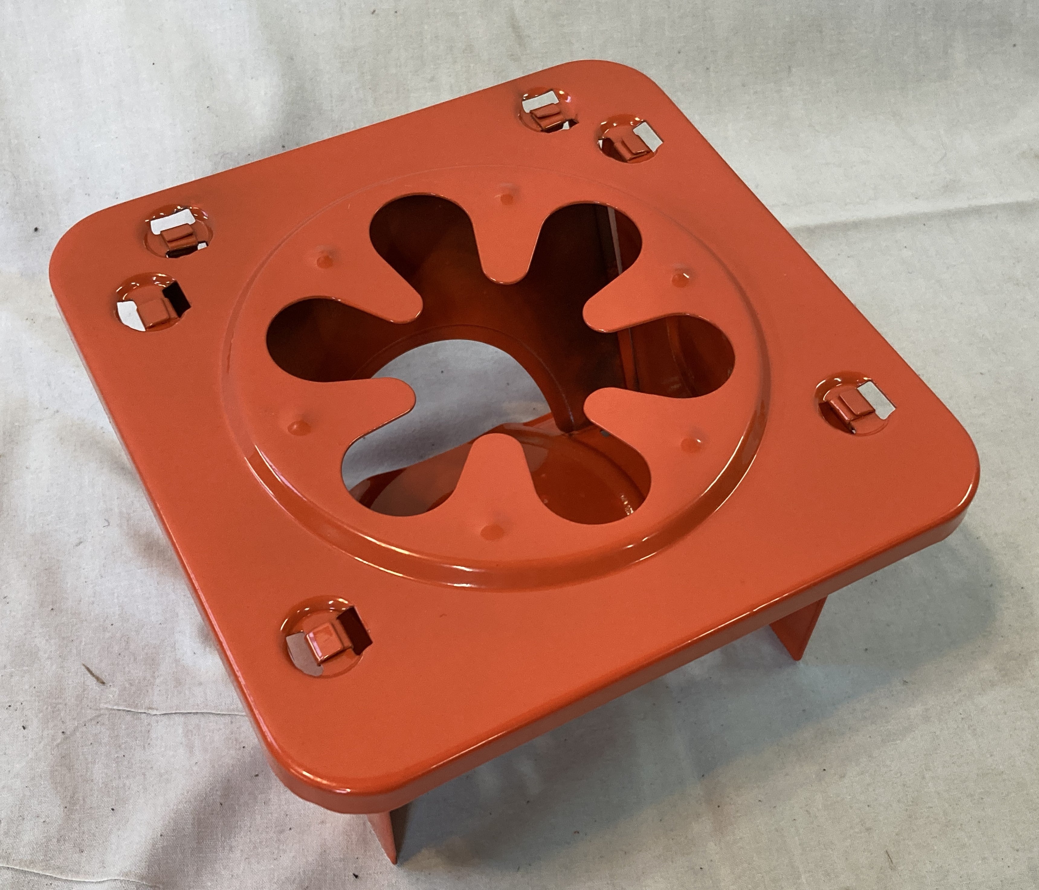 Orange Folding Stove