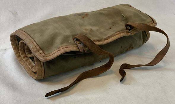 Vintage Danish Military Canvas Tool Roll