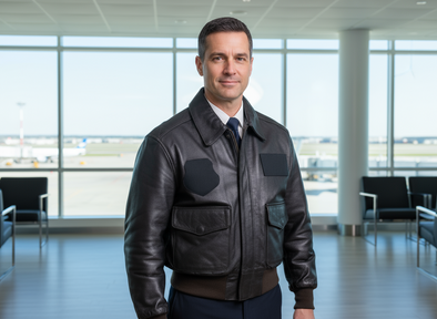Authentic A-2 Leather Flight Jacket *NEW*