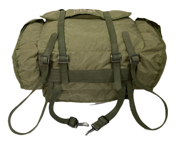 Military Green Nylon Rucksack for DIY Repair