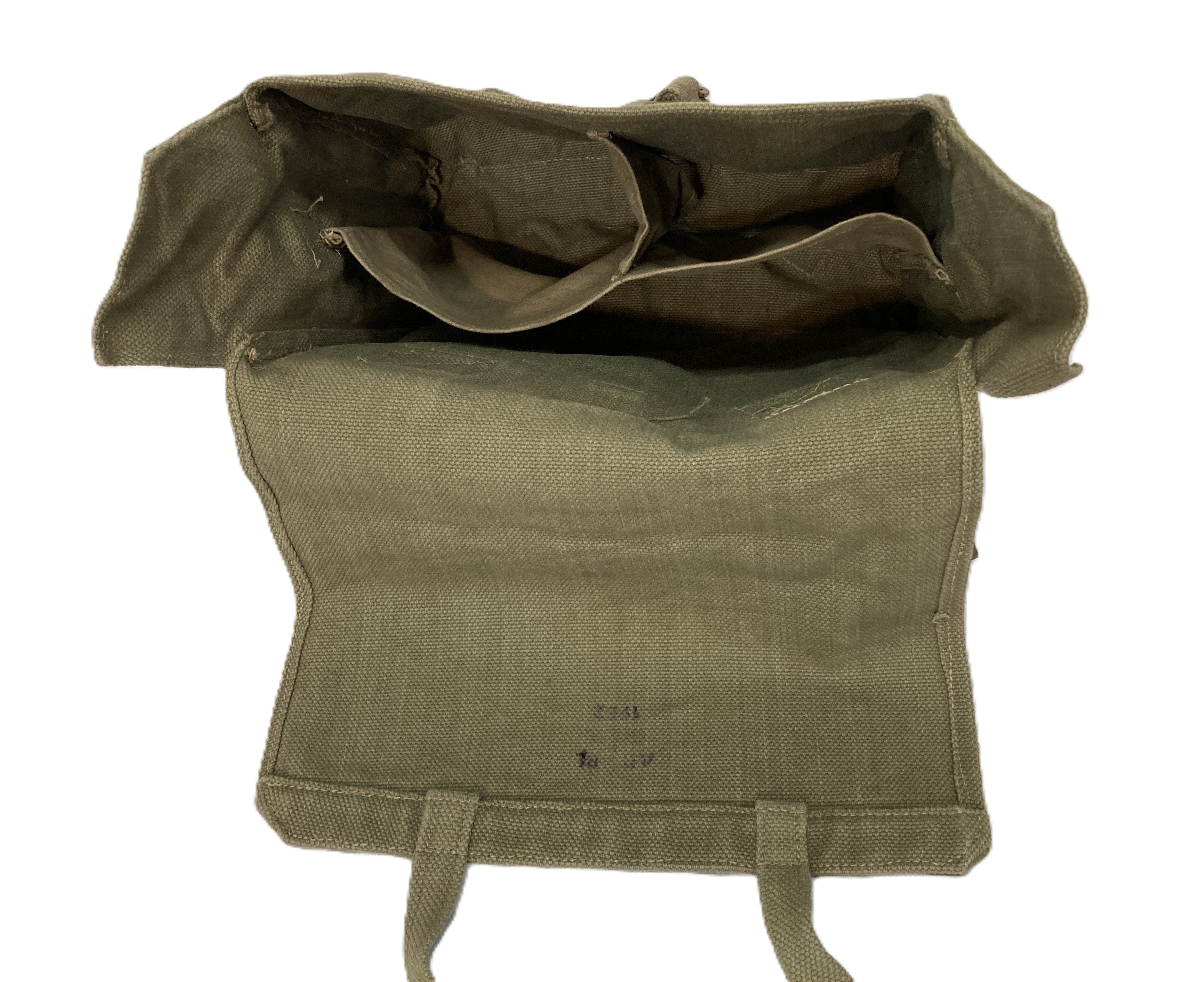 P37 Haversack Green Belgium Post-WWII