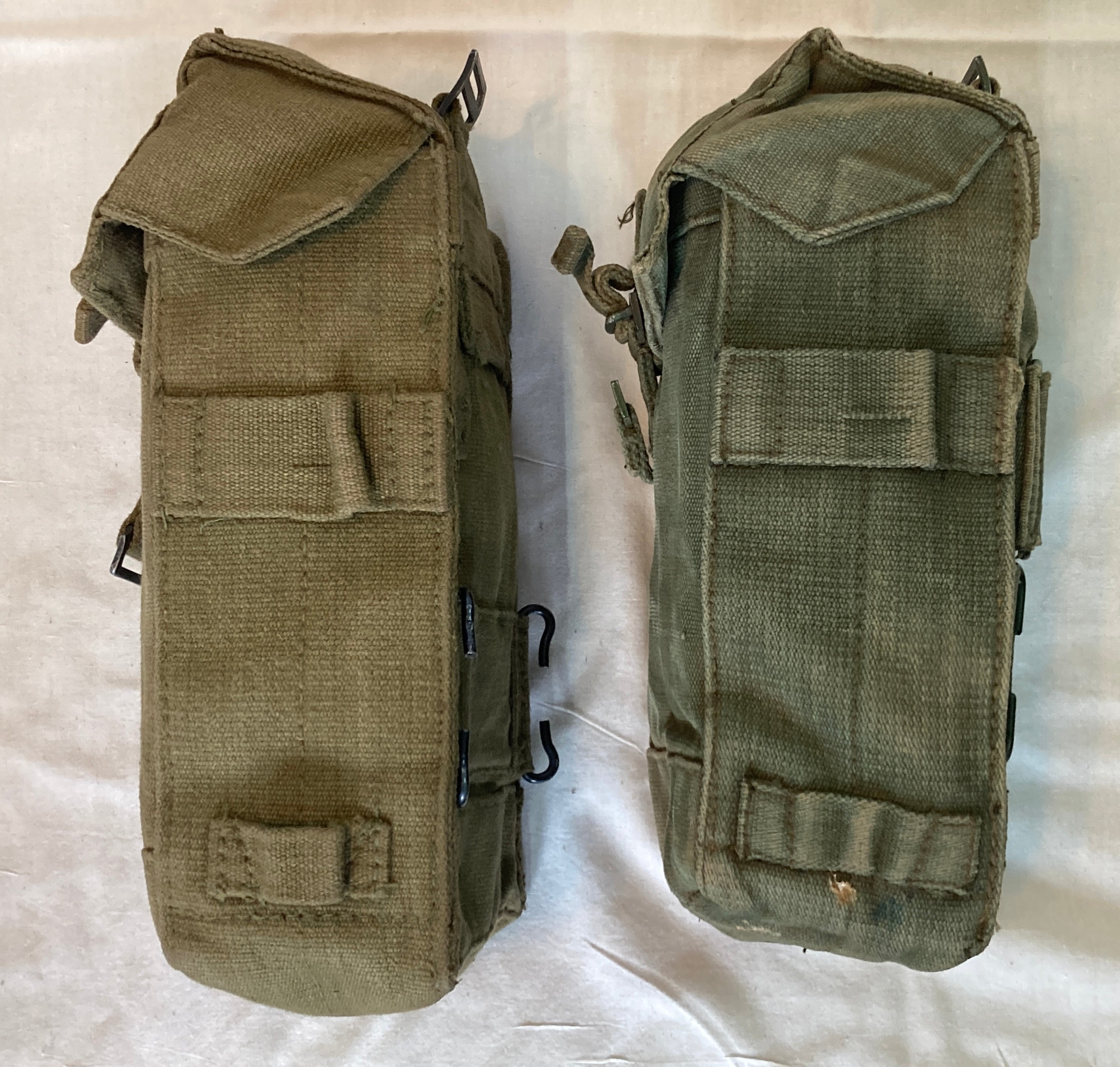 P44 LEFT Side Ammunition Pouch Green British Cold War Era *Rare*