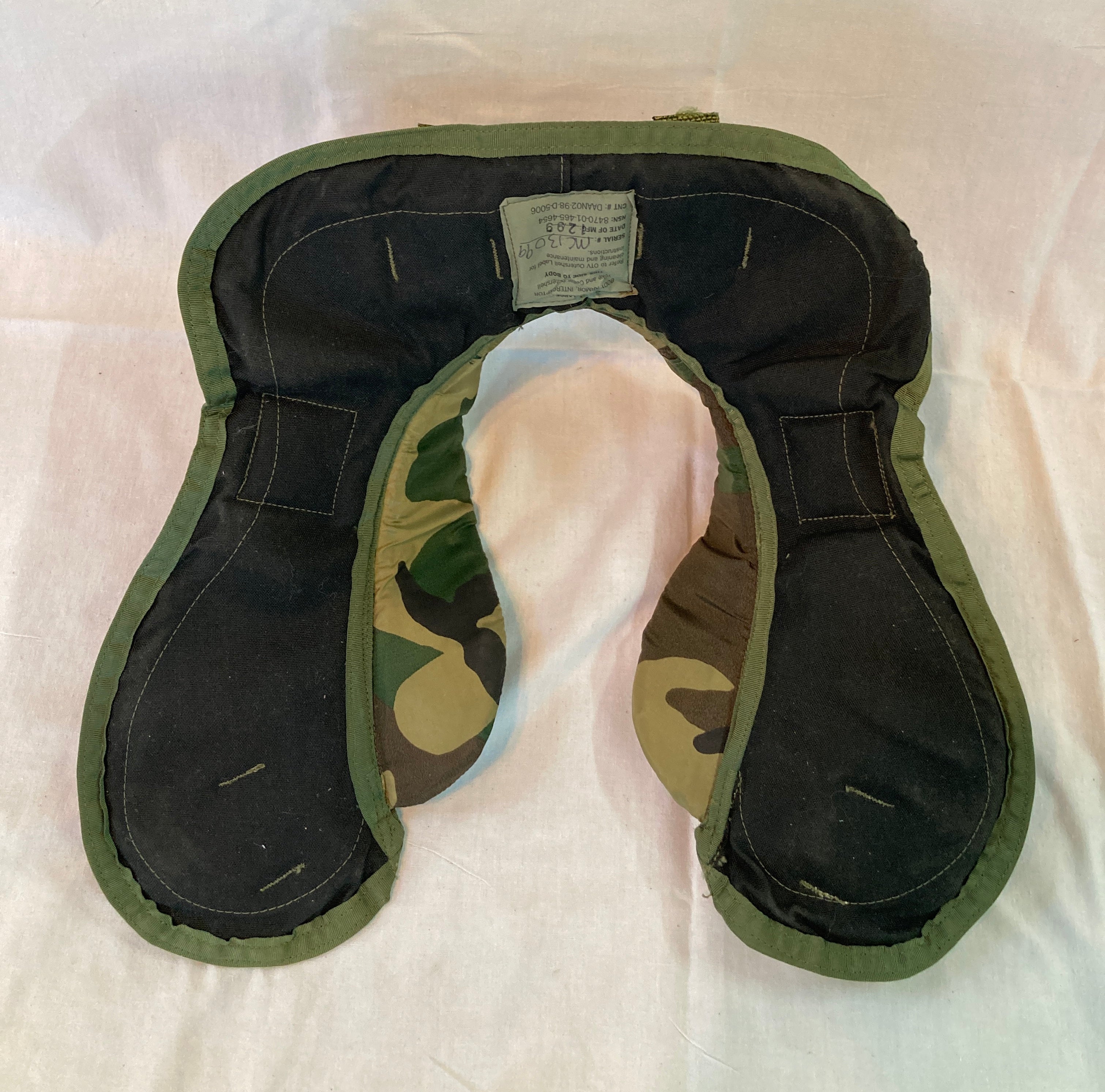 Original USGI Interceptor Body Armor Collar for IBA