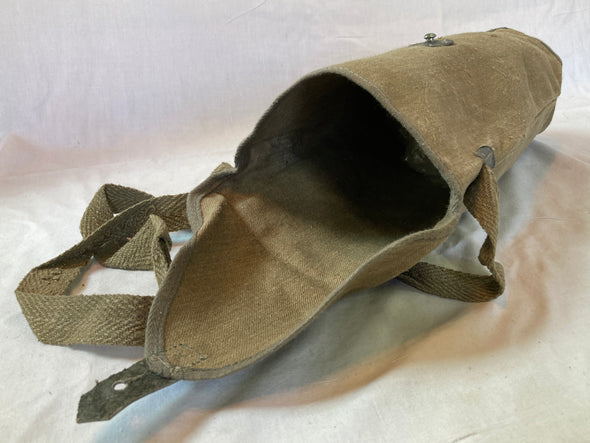 Vintage Italian Hemp Haversack Shoulder Bag