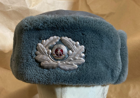 East German Army NVA Winter Cap with Flaps